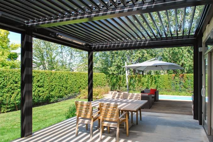 Pergola jardin