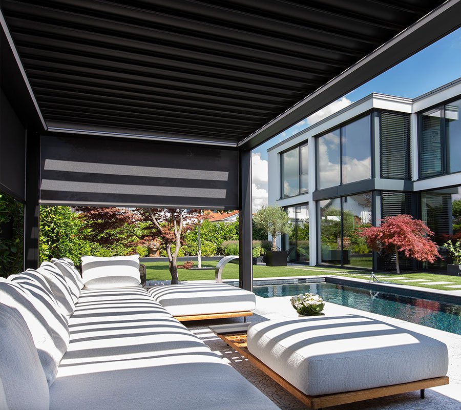 pergola bioclimatique Maroc