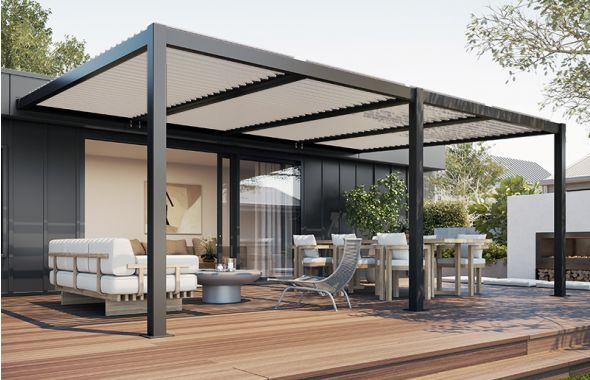 pergola en aluminium