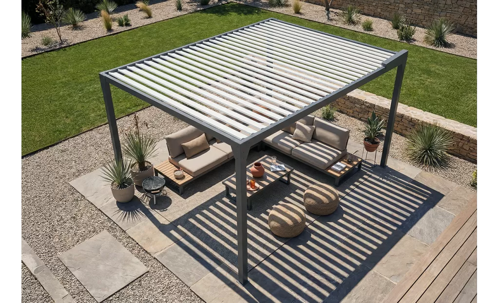 Pergola jardin