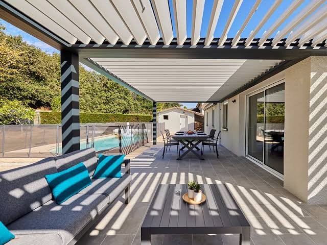 pergola bioclimatique Maroc